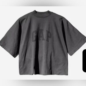 YZY GAP 78 CROP DOVE  N258 GREY
 ( OVERSIZED )